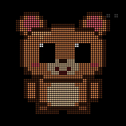 ECHO: a pixel-art teddy bear